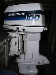 V4 Evinrude 100HP outboard motor