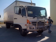 Hino Ranger 9 , 9.5 tonne Pantech with tailgate