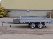 10 x 7, Flat bed, Tipper Trailer, .