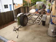 Motorcycle trailer for hire, will take 3 bikes.