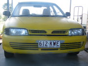 mitsubishi lancer 94 model 4 door sports exhaust , etc etc