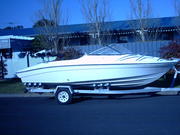 2007 model 5.5 metre fibreglass hull and trailer or swap for car