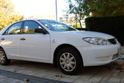 2005 TOYOTA CAMRY, WHITE, 96000KM, AUTO, 2.4L