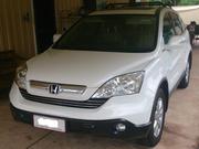 2009 Honda Cr-v Honda CRV (4x4) Luxury (2009) white with cream lea