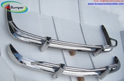 VW Karmann Ghia US type bumper in stainless steel